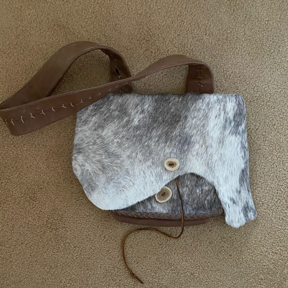 Vintage Boho Leather Bag